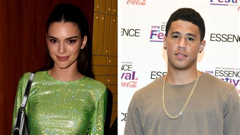 Devin Booker Kendall Jenner Daily Mail : Kendall Jenner Cheers On Beau Devin Booker As Phoenix 