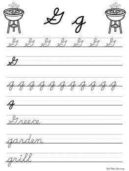 Use these printable cursive passage worksheets help students practice their handwriting skills. Cursive Practice Pages and/or Book with a Spring & Summer ...