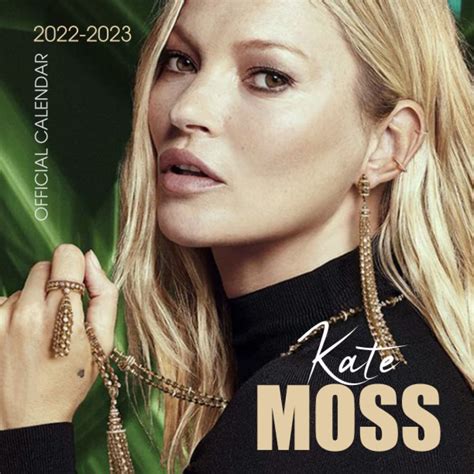 Buy Kate Moss Calendar 2022 2023 Kate Moss Official Calendar 2022