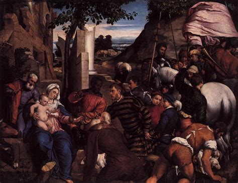 Reproducciones De Arte Adoración De Los Reyes De Jacopo Bassano