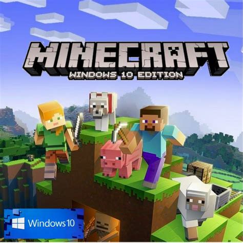 How to download minecraft windows 10 edition. GENUINE Minecraft Windows 10 Edition PC FULL GAME ...