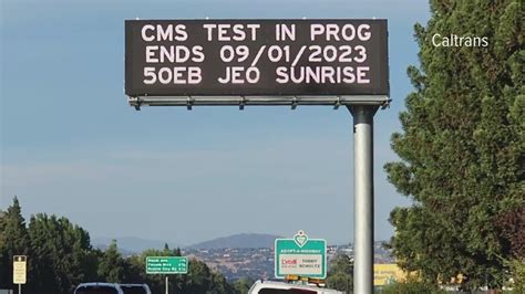 Highway Message Boards Coming Soon In The Sacramento Valley