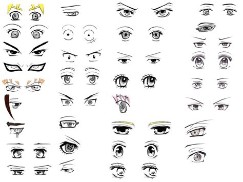 Anime Eyes Practice Digital Sketching By Vinshine On Deviantart