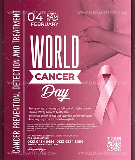 28 Cancer Awareness Flyer Templates Free Psd Ai Word Indesign