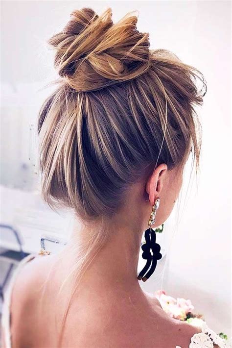 effortless and chic the easy messy bun for long hair homyfash