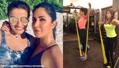 katrina kaif s trainer yasmin karachiwala shares glimpse of them sweating it out at gym