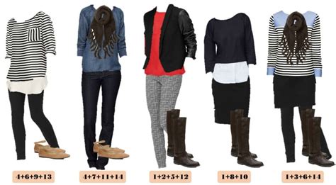 15 Mix And Match Outfits From Loft Nautical And Leather Everyday Savvy