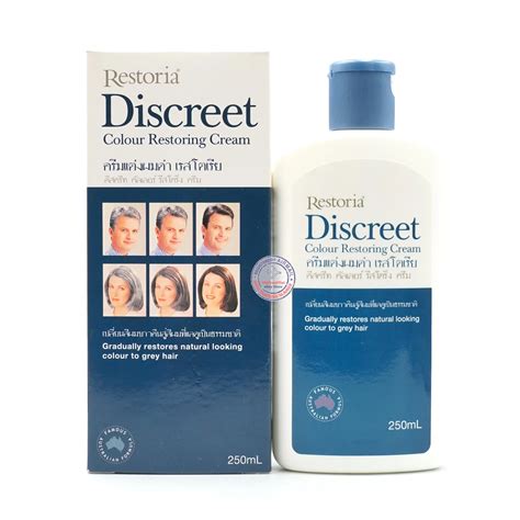 Restoria Discreet Hair Colour Restoring Cream 250ml Premium Quality From Thailand Best Seller