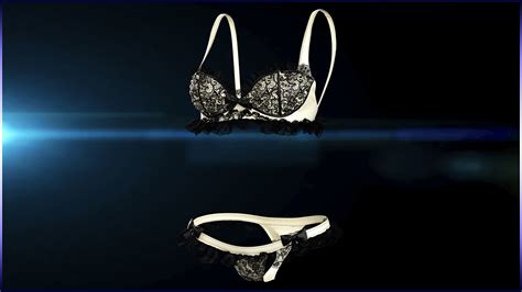 female lace underwear 3d model cgtrader