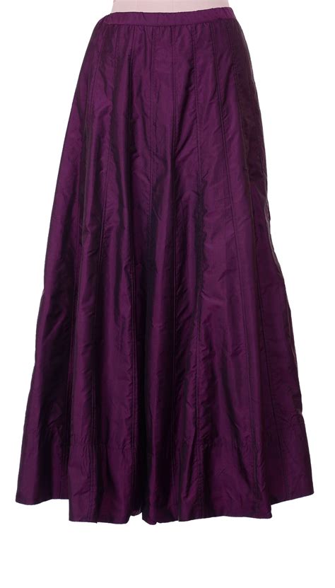 Purple Silk Skirt Purple Silk Skirts Silk Skirt