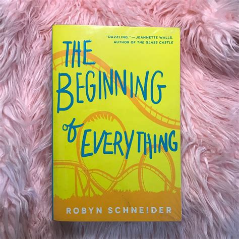 Pre Loved The Beginning Of Everything By Robyn Schneider Hobbies