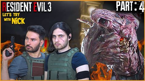 Resident Evil 3 Part 4 Nemesis 2nd Form Battle Lets Try With