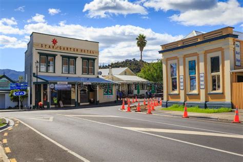 Coromandel Town New Zealand Editorial Stock Photo Image Of Road