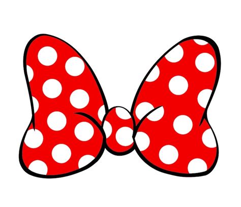 Cute Disney Minnie Mouse Bow Svg Png Files Svg Files For Etsy