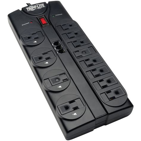 Tripp Lite Tlp1208tel Protect It 12 Outlet Power Strip Surge Protector