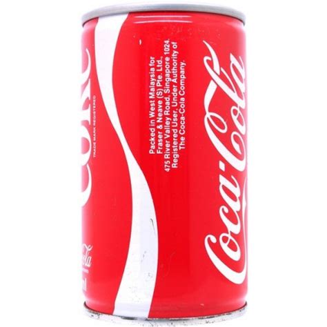 In malaysia, their product range is huge which. Coca-Cola Coke, Malaysia, Singapore, 1980