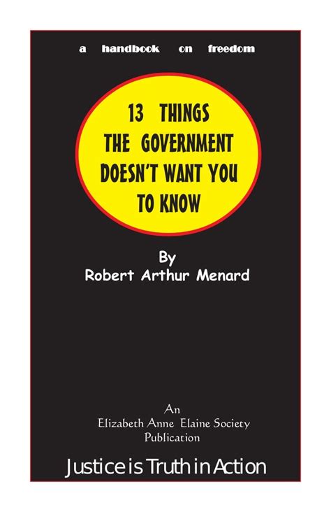 13 Things The Government Doesnt Want You To Know