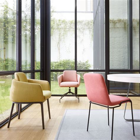 Cinna Tadao Swivelling Desk Chairs From Designer Eric Jourdan
