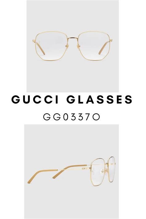 gucci glasses gold