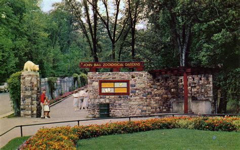 Zoo Entrance John Ball Park History Grand Rapids