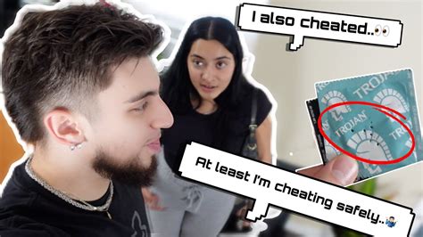 Cheating On My Girlfriend Prank She Finds Condoms Rip Youtube