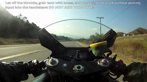 Once the wobble begins, the force becomes worse. How to deal with Speed Wobbles / Tank slappers - YouTube