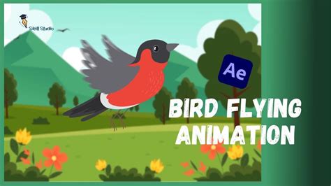 Bird Flying Animation Tutorial। After Effects Tutorial। No Plugins
