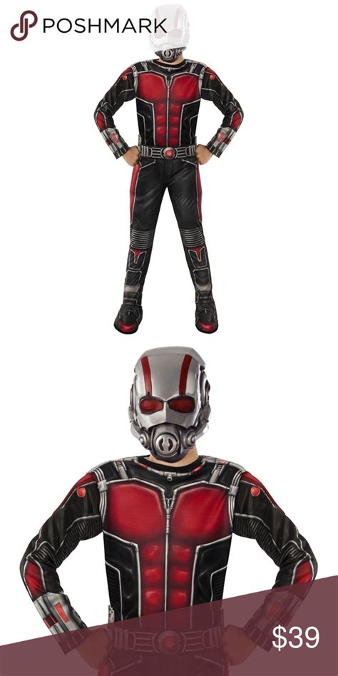 Marvel Ant Man Jumpsuit Superhero Costume M 8 10 Super Hero Costumes