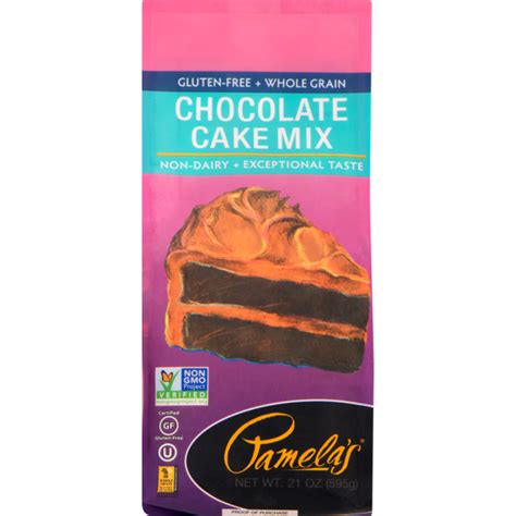 Pamela S Pamelas Cake Mix Gluten Free Chocolate Bag Oz From