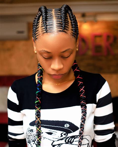 Feed In Braids Hairstyles Cute Hairstyles Braided Hairstyles Stitch