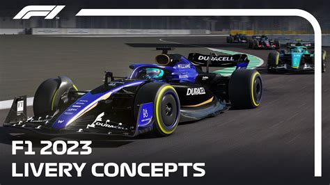 F1 23 Race Preview F1 2023 Livery Concepts Assetto Corsa YouTube