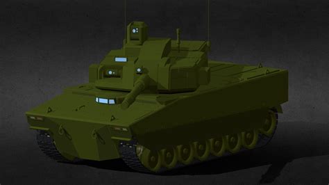 Turkish And Indonesian MT Kaplan Harimau Tank 3D Model By Rendy K