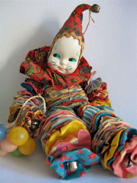 Modern Clown Vintage Clown Doll Vintage Clown Vintage Dolls Sewing Toys Sewing Crafts