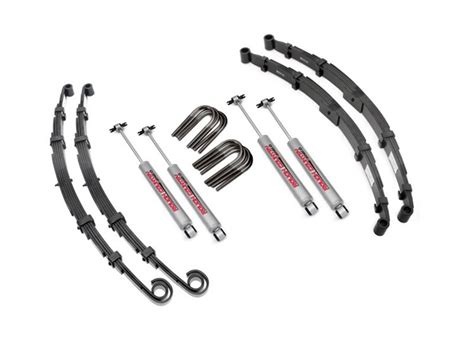 600 20 rough country 2 5 inch suspension lift kit for the jeep cj5 cj6 truckspring