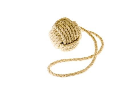Rope Ball Dog Toy With Handle Doggie Apparel Luxury Dog
