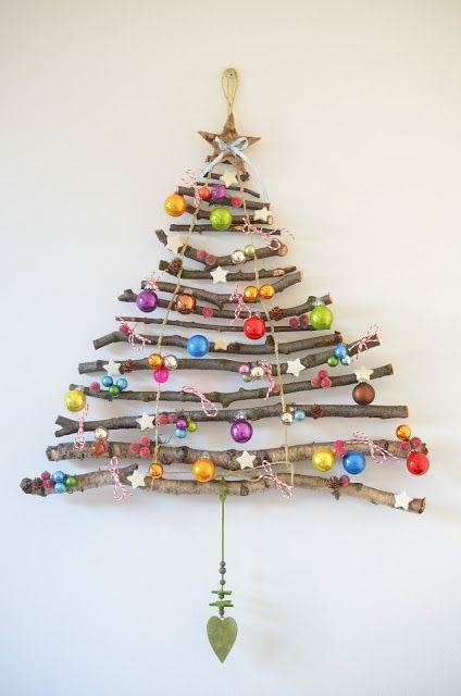 Christmas Tree Crafts From Sticks Fun Crafts Kids