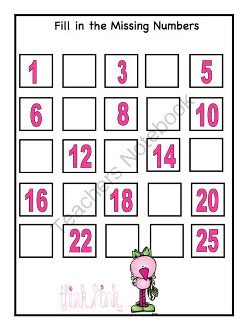 Flamingo Number Cards Activity Set 150 On Teachers Notebook