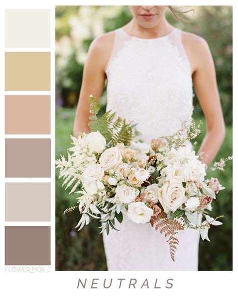 Moodboard Mini — Flower Moxie Neutral Wedding Flowers Fresh Wedding