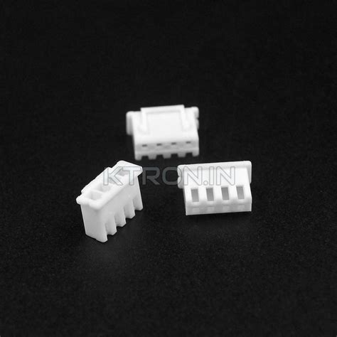 buy 4 pin jst xh female connector 2 54mm pitch ktron india