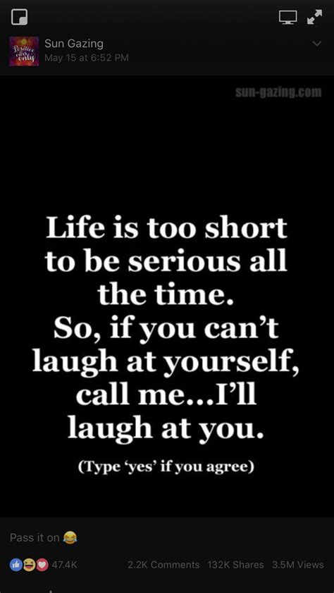 Pin By Bobby Lynn On Quotes Laugh At Yourself Quotes Laugh