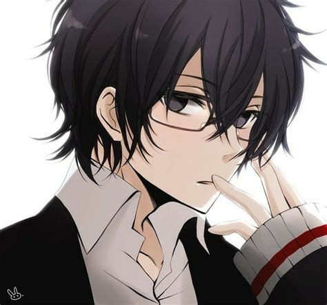 Pin By Noe 💫 On Chicos Anime Anime Glasses Boy Cute Anime Boy