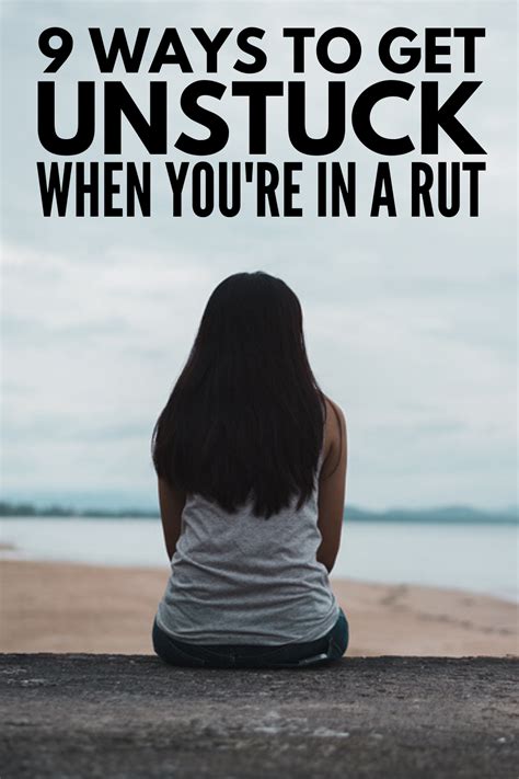 How To Get Unstuck In Life Are You Stuck In A Rut Whether Its In Your Personal Growth