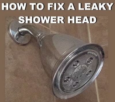 Unscrew the parts to separate them. How To Fix A Leaky Shower Head Fast And Easy