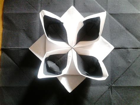 Pliage Serviette Papier Anniversaire