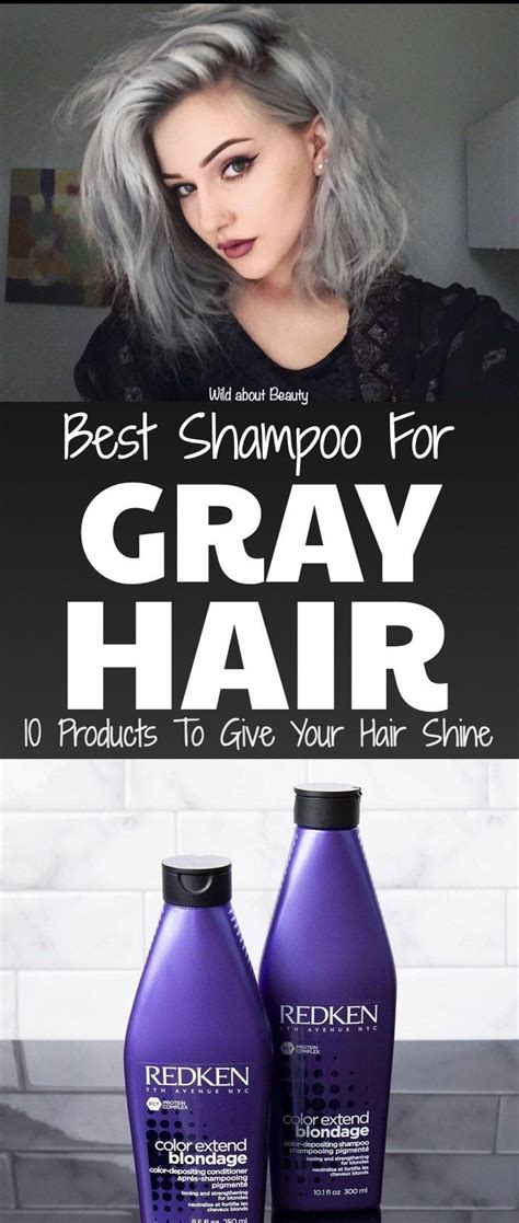 Keep in mind that graying strands are also changing their texture. best-shampoo-for-gray-hair | Shampoo for gray hair ...