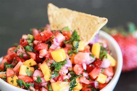 Strawberry Mango Salsa Recipe Fresh Tastes Blog Pbs Food