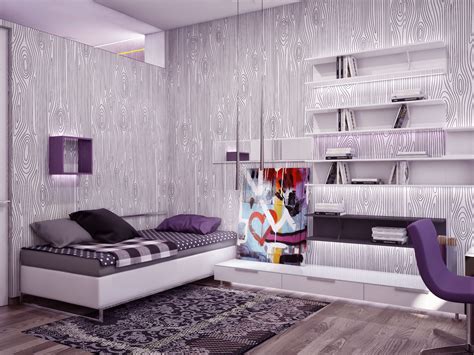 Modern Bedroom With Monochrome Color Scheme Ideas Interior Design Ideas
