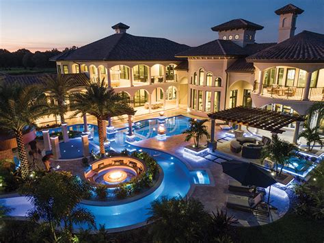 Lazy Rivers Bring The Resort To The Backyard Luxury Houses Mansions