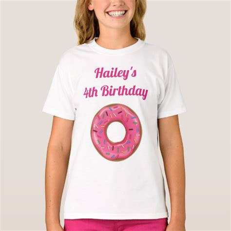 Donut Birthday Party T Shirt
