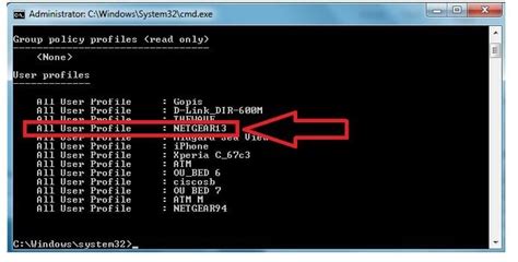 How To Find Wi Fi Password Of All Connected Networks Using Cmd Wifi
